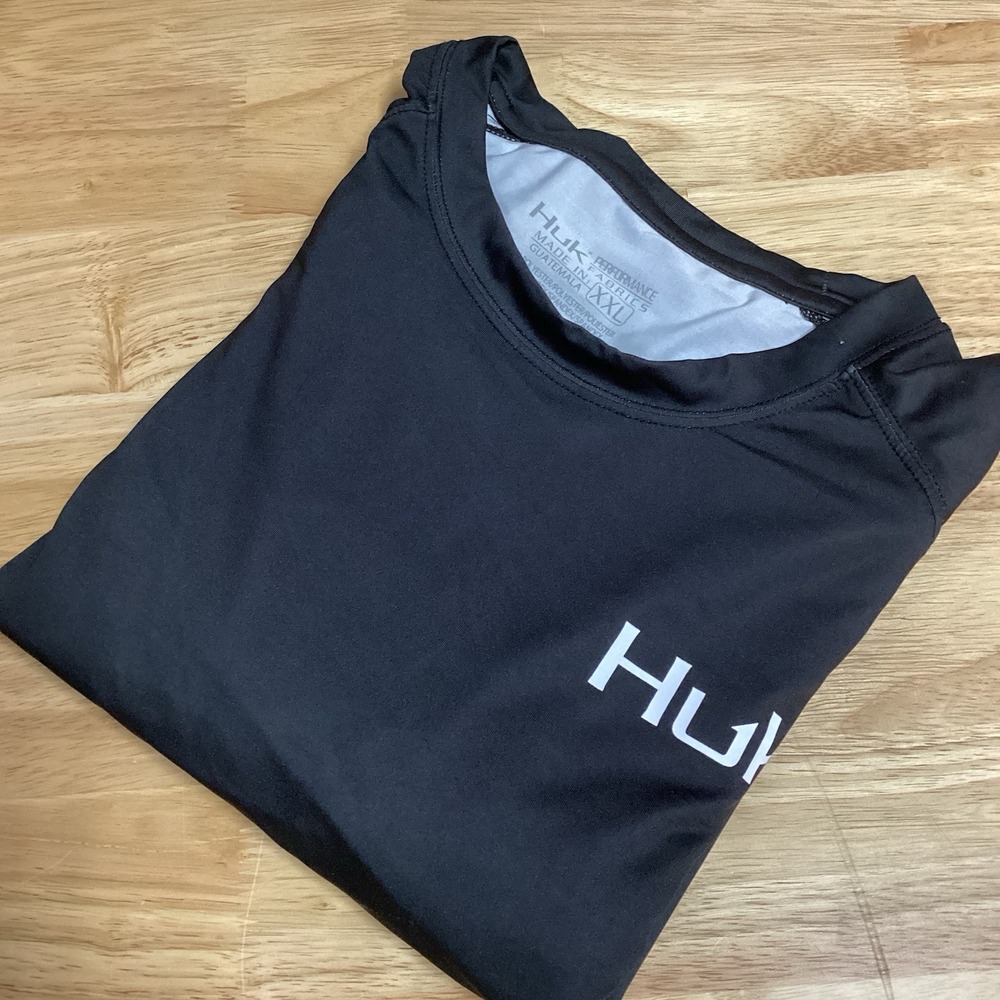Men's HUK Long Sleeved Wicking Performance Fishing‎ Tee 2XL